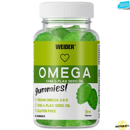 Weider omega gummies - omega,