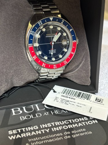 Bulova oceanographer gmt - bulova,