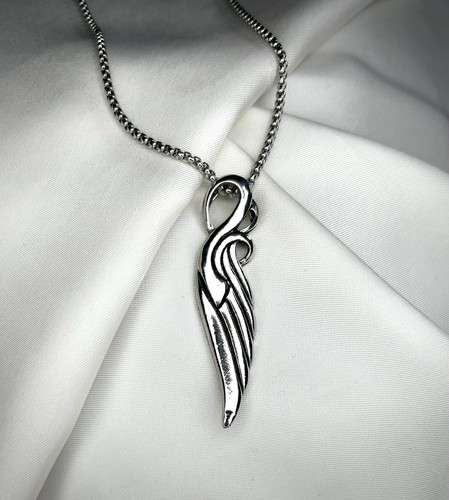 Collana ciondolo ala - collana,