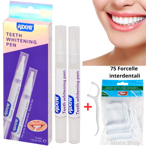 Penna sbiancante denti - 2,