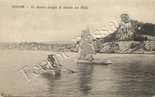 Cartolina genova scoglio - cartolina, genova,