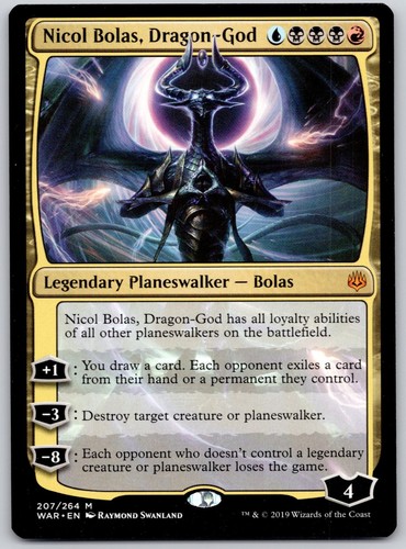 Nicol bolas dragon god 207 - dragon-god,