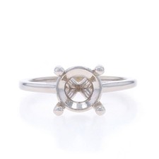 Oro Bianco Orecchini Anello di
