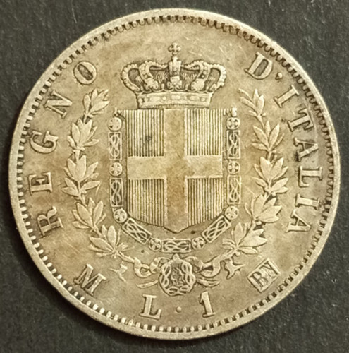 Lira 1863 spl milano - lira, q