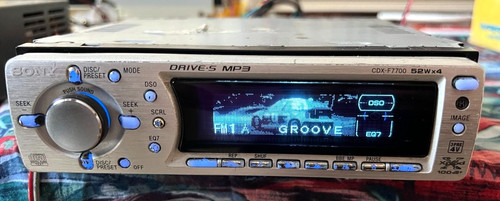 Sony cdx f7700 radio autoradio - cdx-f7700,