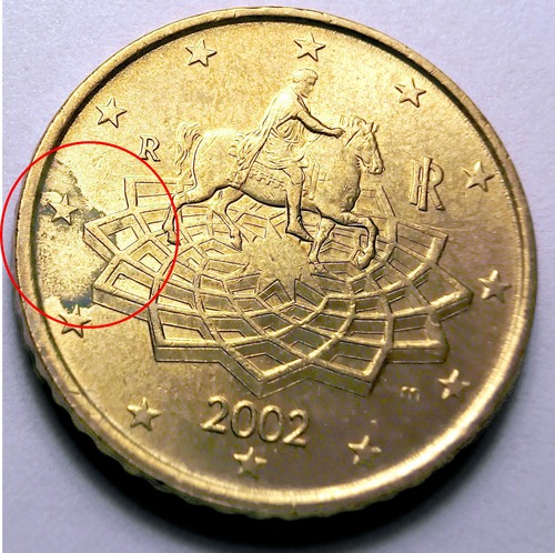 Eurocent 2002 repubblica - 50,