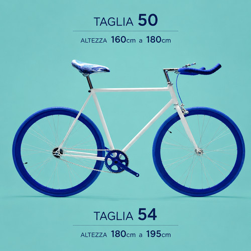 Bici fixed uomo single - , speed