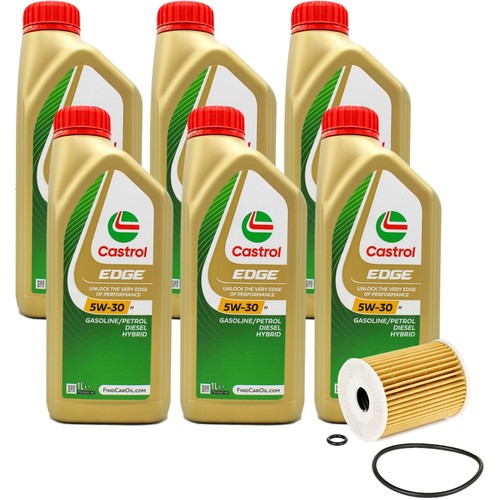 Litri olio motore - 6, castrol