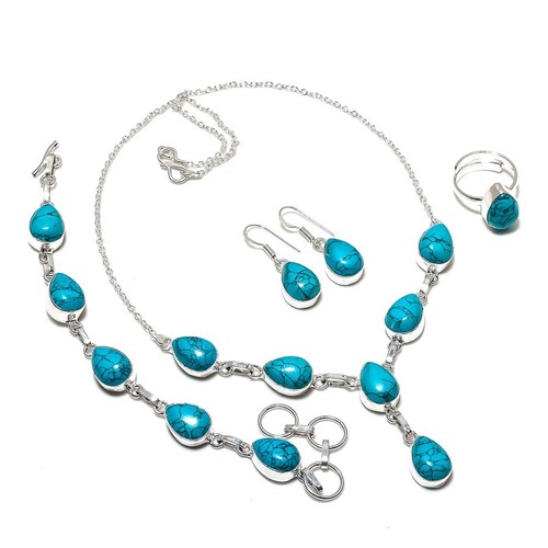 Set gioielli pietre preziose