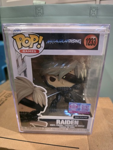 Funko pop giochi raiden - giochi, metal