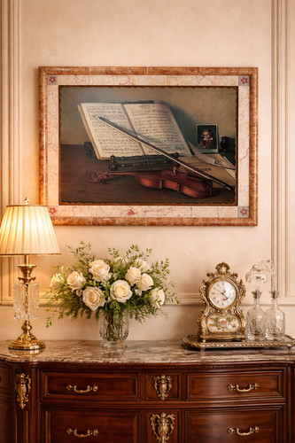 Quadro stampa con cornice - cornice, in