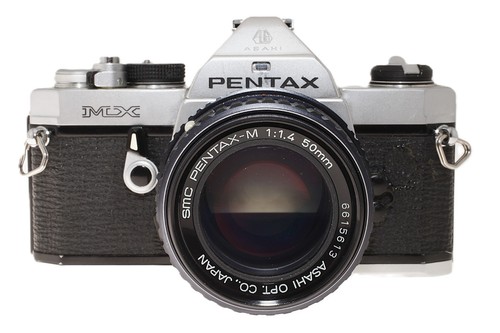 Pentax con obiettivo 50mm - obiettivo,