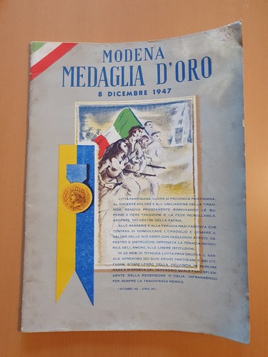 Modena medaglia oro 1947 - medaglia, d'oro