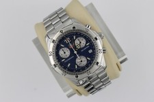 Orologio Cronografo Tag Heuer CK1112.BA0328 Uomo 2000 Professionale Blu Argento