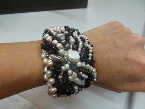 Bracciale perle scaramazze - perle,