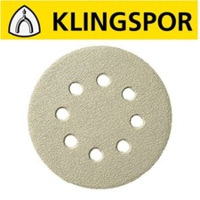 Dischi abrasivi 125 mm 5 pollici gancio e passante KLINGSPOR PS33CK vernice legno