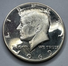 1969-S **40% Silver** Kennedy