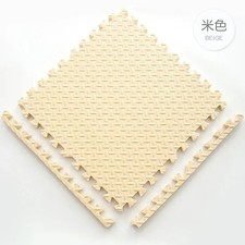 Tappetino puzzle 30x30 cm beige soggiorno camera da letto moderno decorazione tappeto