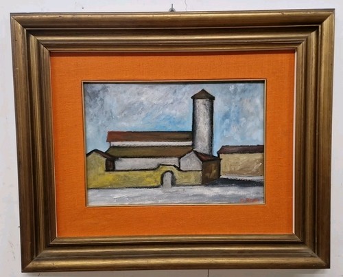 Dipinto olio tela - olio, su