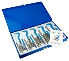 Kit riparazione filetti 131 pz elicoidi maschi ripristina filettature