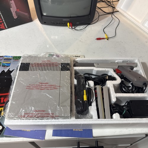 Nintendo nes action set - set, cib
