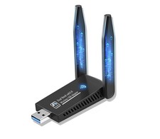 1300Mbps Dual Band Chiavetta Wifi USB per PC 5Ghz 2.4Ghz 5dbi Alto Guadagno 2