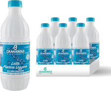 , Latte Parzialmente Scremato Da 1 Litro, 6 Confezioni Di Latte 100% Italiano, U