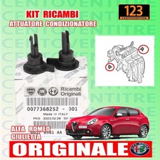 KIT RICAMBI ATTUATORE CONDIZIONATORE ALFA ROMEO GIULIETTA - ORIGINALE 77368252
