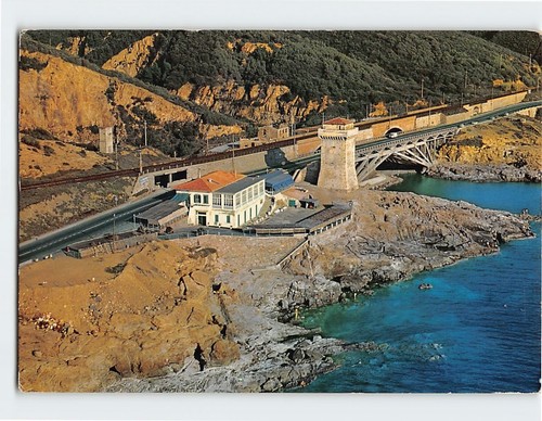 Cartolina torre calafuria - torre,