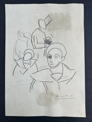 Pablo picasso disegno quadro - pablo, e