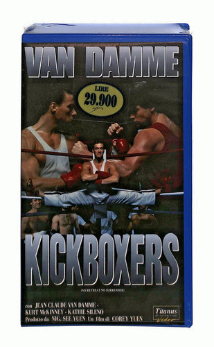 Ebond kickboxers titanus vhs - kickboxers,
