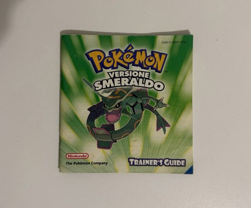 Manuale libretto pokemon - manuale,