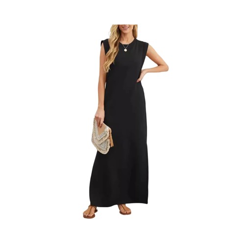 Maxi abito donna - , smanicato