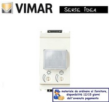 INTERRUTTORE INFRAROSSI ACCENSIONE LUCI VIMAR IDEA 16633.B BIANCO.