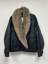 Giacca in ecopelle Bershka con