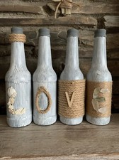 Bottiglie di vetro decorative