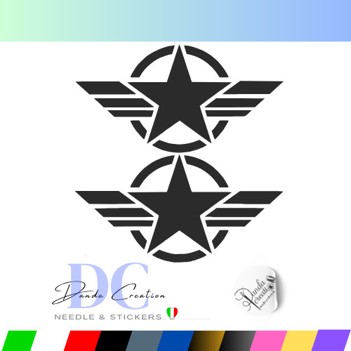Sticker adesivi adesivo stella - sticker,