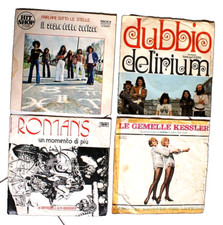 4 DISCHI 45 GIRI gruppi