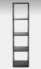 Scaffale industrial a 5 ripiani in metallo di Maison di Monde