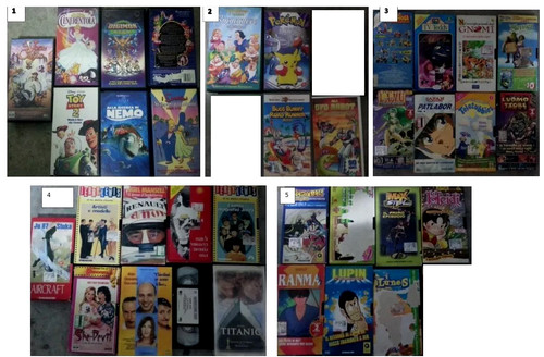 Cassette scelta vhs - 3,