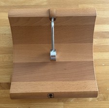 Foppapedretti portatovaglioli in legno di faggio con ferma tovaglioli in metallo