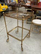 Gorgeous Brass Food Trolley