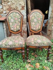 Sedie Epoca 1600 Noce E Radica