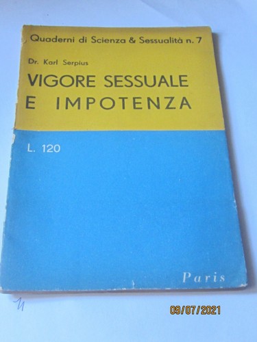 Vigore sessuale impotenza - vigore,