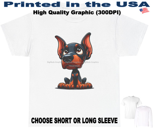 Maglietta digipups doberman - maglietta,