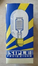 Lampada incandescenza SIPLE proiezione 573 220V 500W - P28 (baionetta) NOS NIB