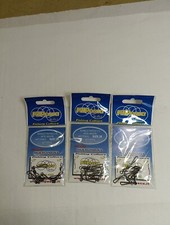 CLIP MOSCHETTONE CON GIRELLA SGANCIO RAPIDO Filpesca N° 2 Tre Bustine Da 5 Pz