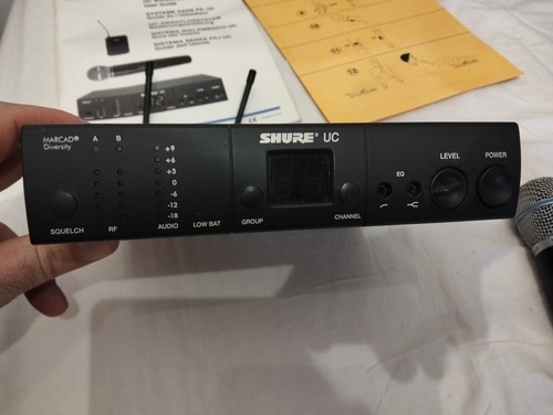 Shure sistema microfono - shure, uc