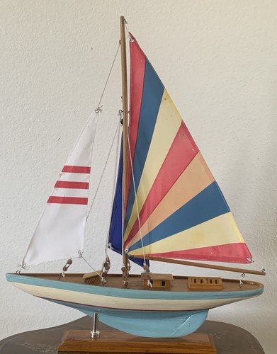 Modello legno barca a - 16",