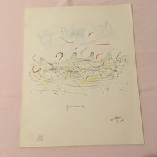 Roberto Sebastian Matta Serigrafia “Presence”